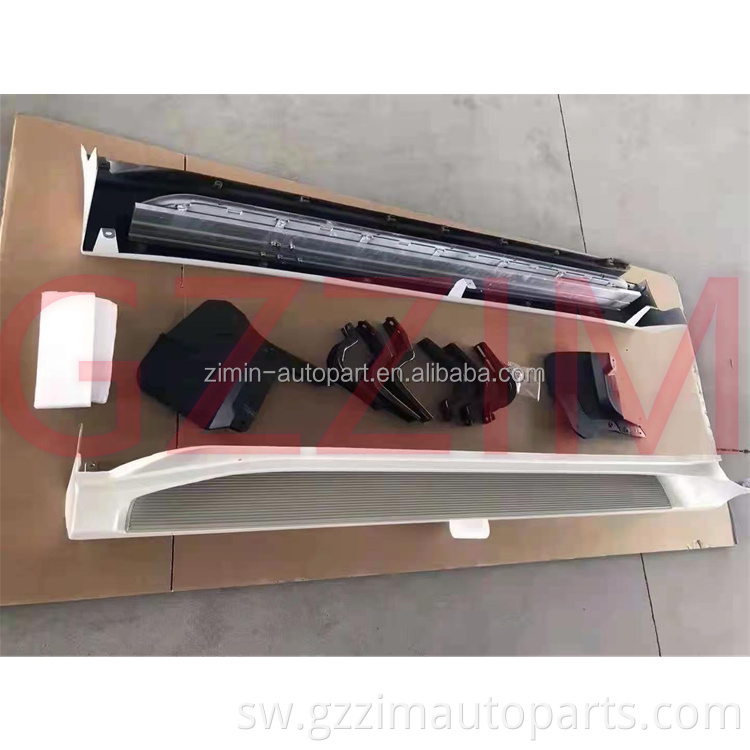 Vifaa vya Gari Sehemu ABS Hatua ya Plastiki Kuendesha Bodi ya miguu ya FJ150 2014 - 2018